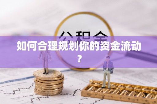 南投市如何合理规划你的资金流动？