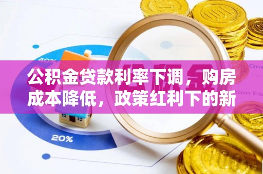 南投市公积金贷款利率下调，购房成本降低，政策红利下的新机遇