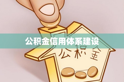 南投市公积金信用体系建设
