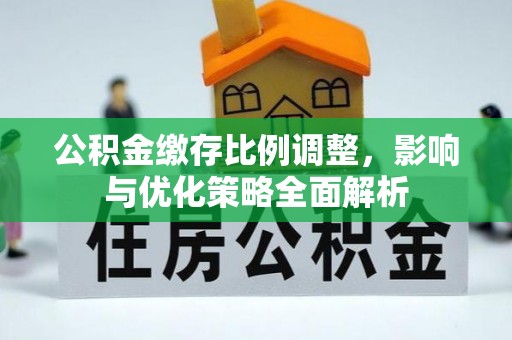 南投市公积金缴存比例调整，影响与优化策略全面解析