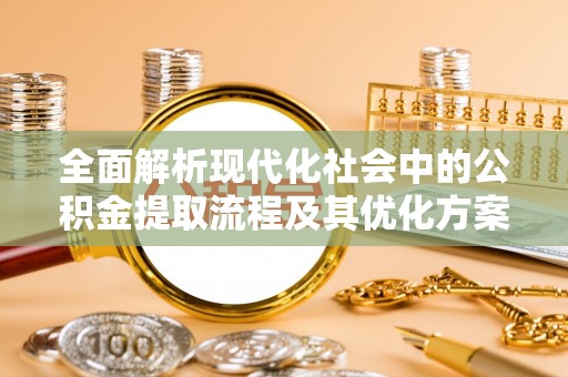 南投市全面解析现代化社会中的公积金提取流程及其优化方案
