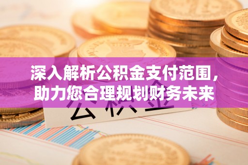 南投市深入解析公积金支付范围，助力您合理规划财务未来