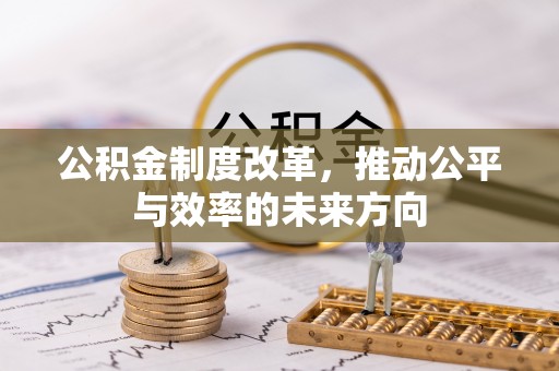 南投市公积金制度改革，推动公平与效率的未来方向