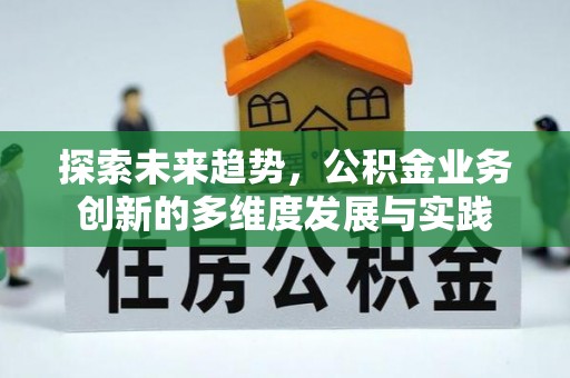 南投市探索未来趋势，公积金业务创新的多维度发展与实践