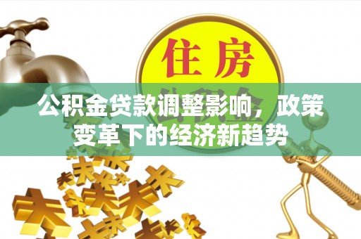 南投市公积金贷款调整影响，政策变革下的经济新趋势