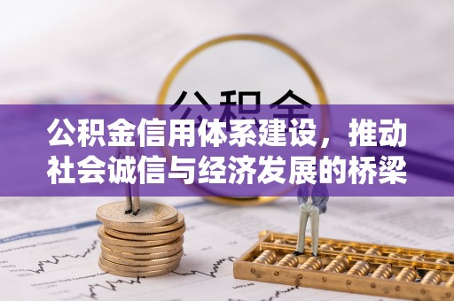南投市公积金信用体系建设，推动社会诚信与经济发展的桥梁