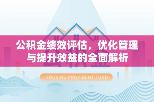 南投市公积金绩效评估，优化管理与提升效益的全面解析