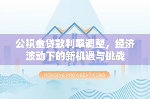 南投市公积金贷款利率调整，经济波动下的新机遇与挑战