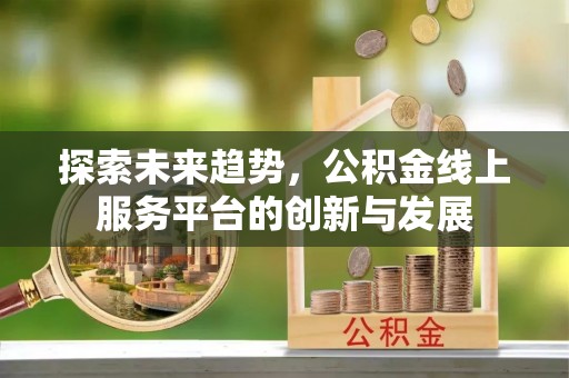 南投市探索未来趋势，公积金线上服务平台的创新与发展