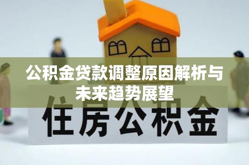 南投市公积金贷款调整原因解析与未来趋势展望