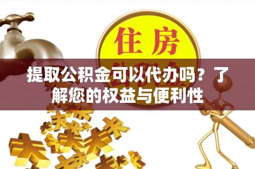南投市提取公积金可以代办吗？了解您的权益与便利性